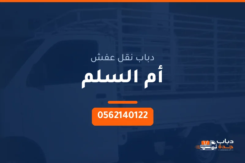 دباب نقل عفش حي أم السلم بجدة